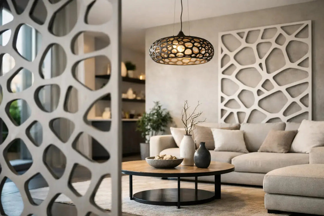 Décoration Voronoi design intérieur