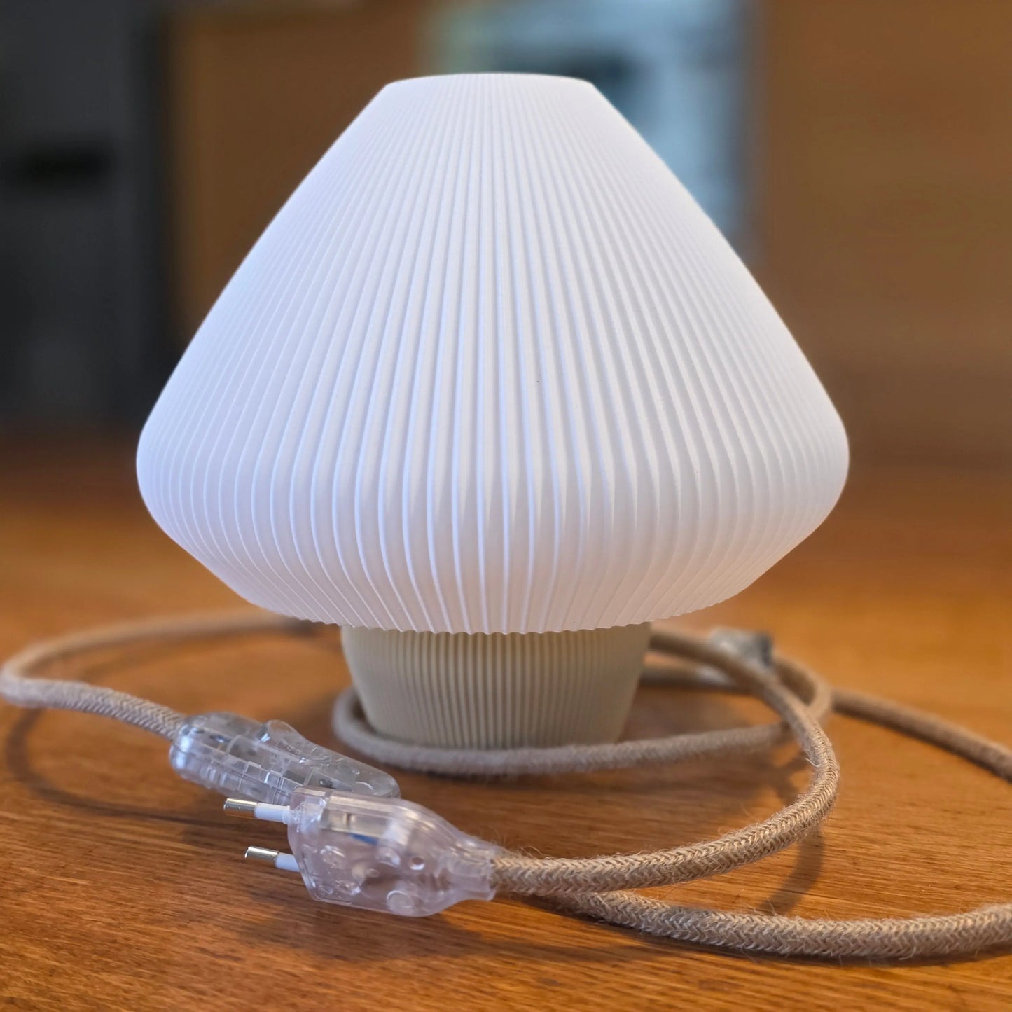Lampe à Poser « Mushroom » — Silhouette Rétro