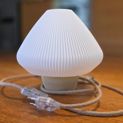 Lampe à Poser « Mushroom » — Silhouette Rétro