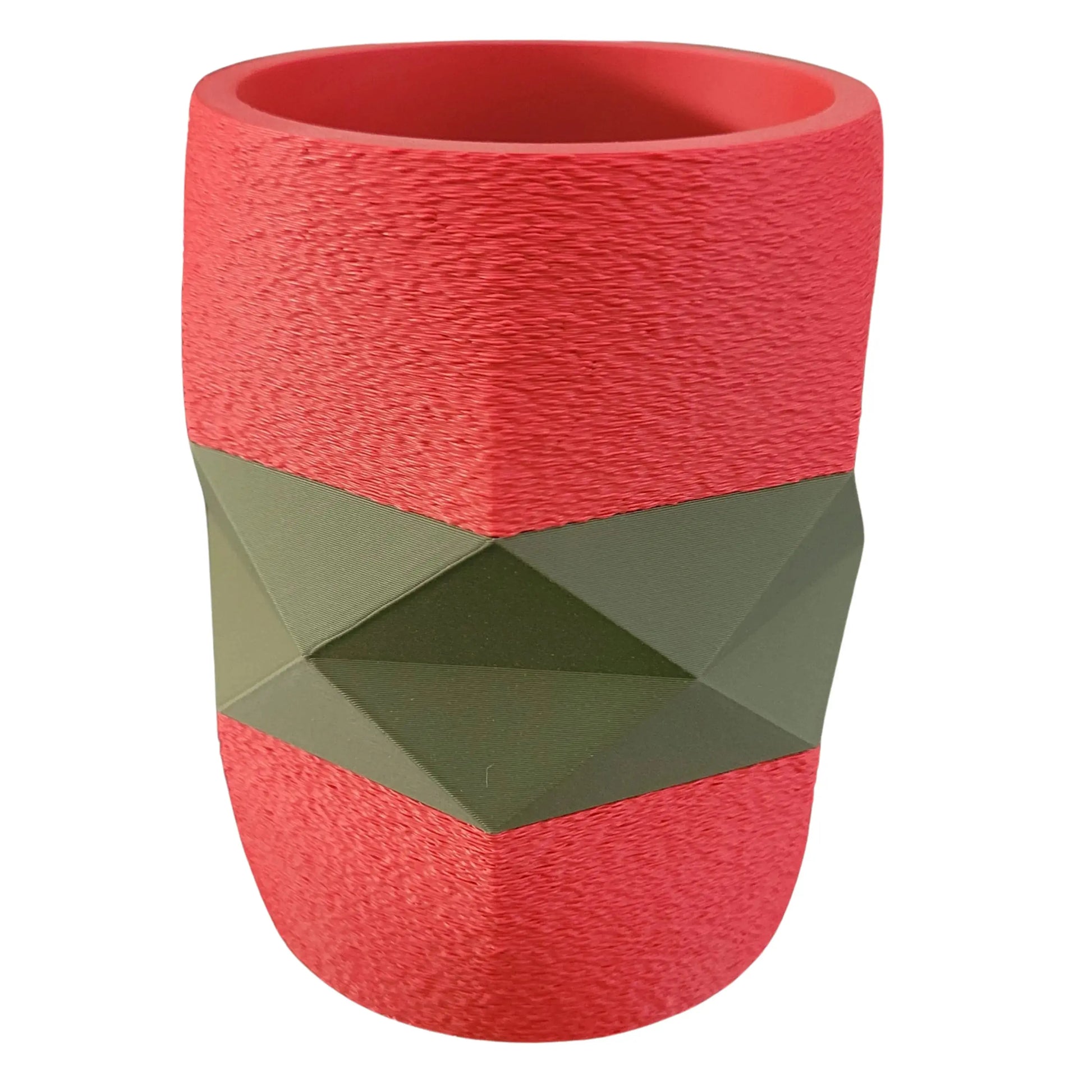 Pot à crayon 3D personnalisable rond et facette BEN-J-3DCREA