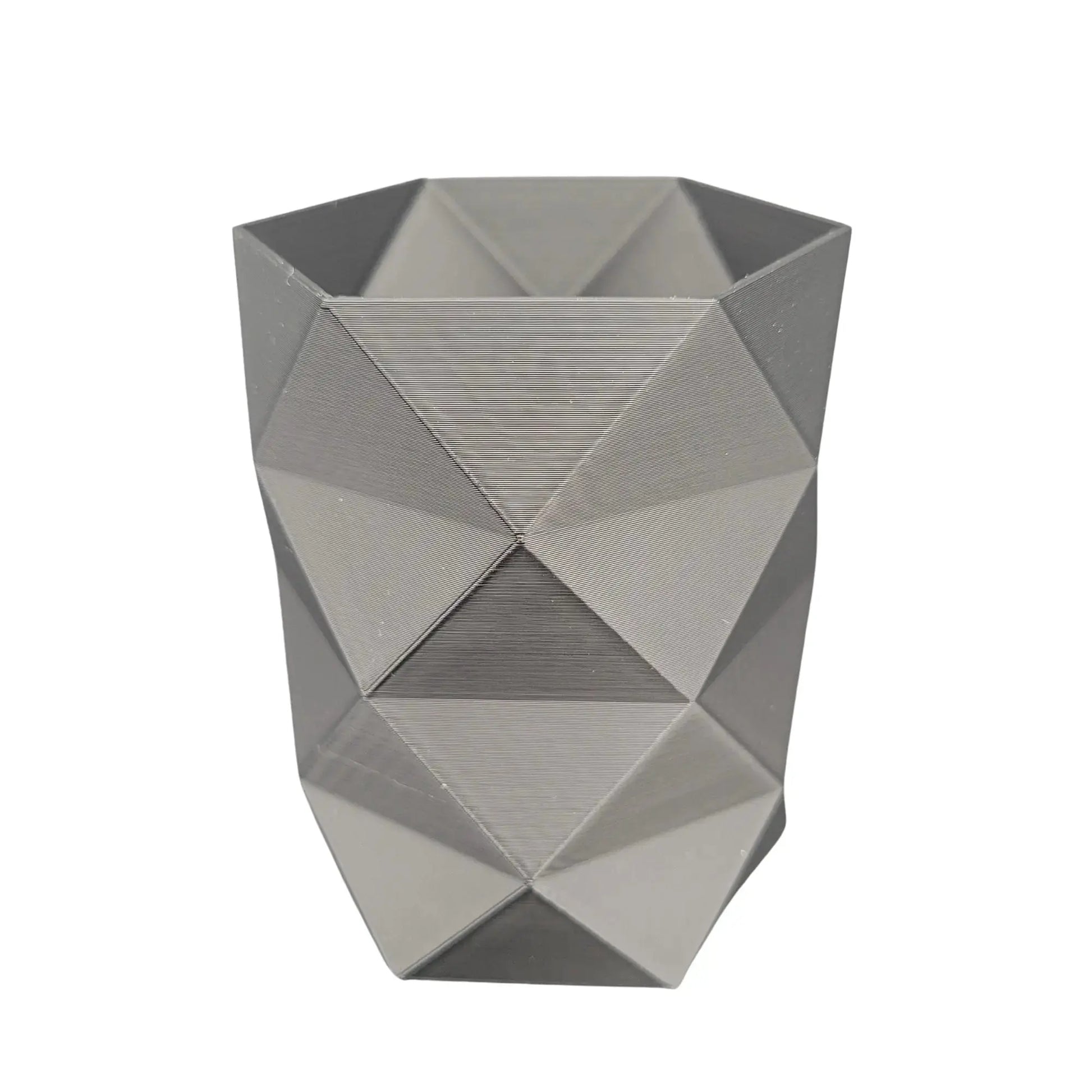 Pot à crayon à facette – Design Moderne et Durable – Fabrication Artisanale Française BEN-J-3DCREA