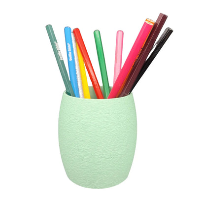 Pot à crayon rond – Surface texturée | Fabrication artisanale jurassienne BEN-J-3DCREA