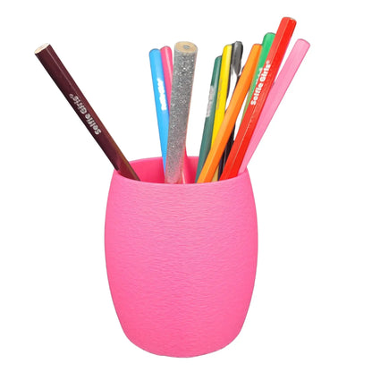 Pot à crayon rond – Surface texturée | Fabrication artisanale jurassienne BEN-J-3DCREA
