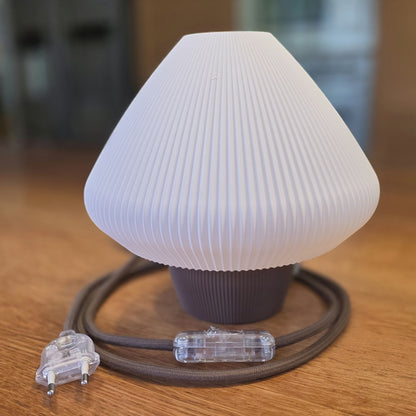 Lampe à Poser « Mushroom » — Silhouette Rétro